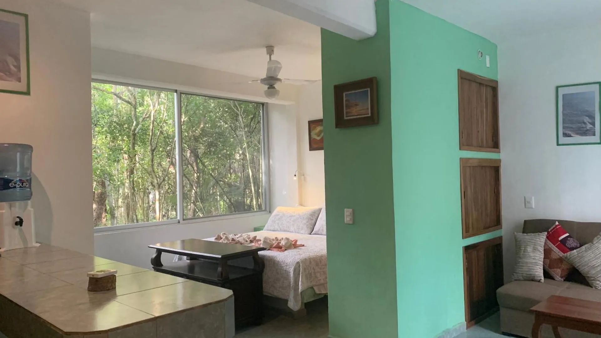 Studio With Swimming Pool At 12 M Height Over Jungle Chemuyil