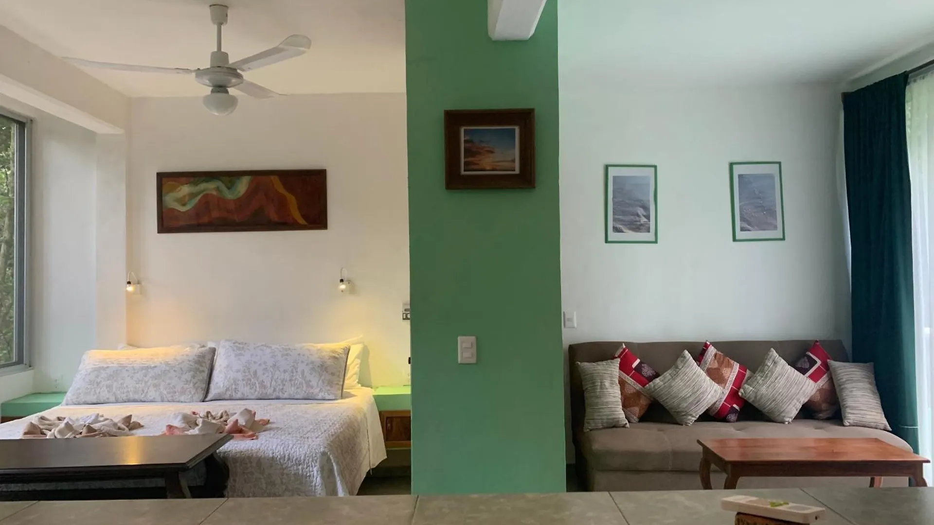 Apartment Studio With Swimming Pool At 12 M Height Over Jungle Chemuyil