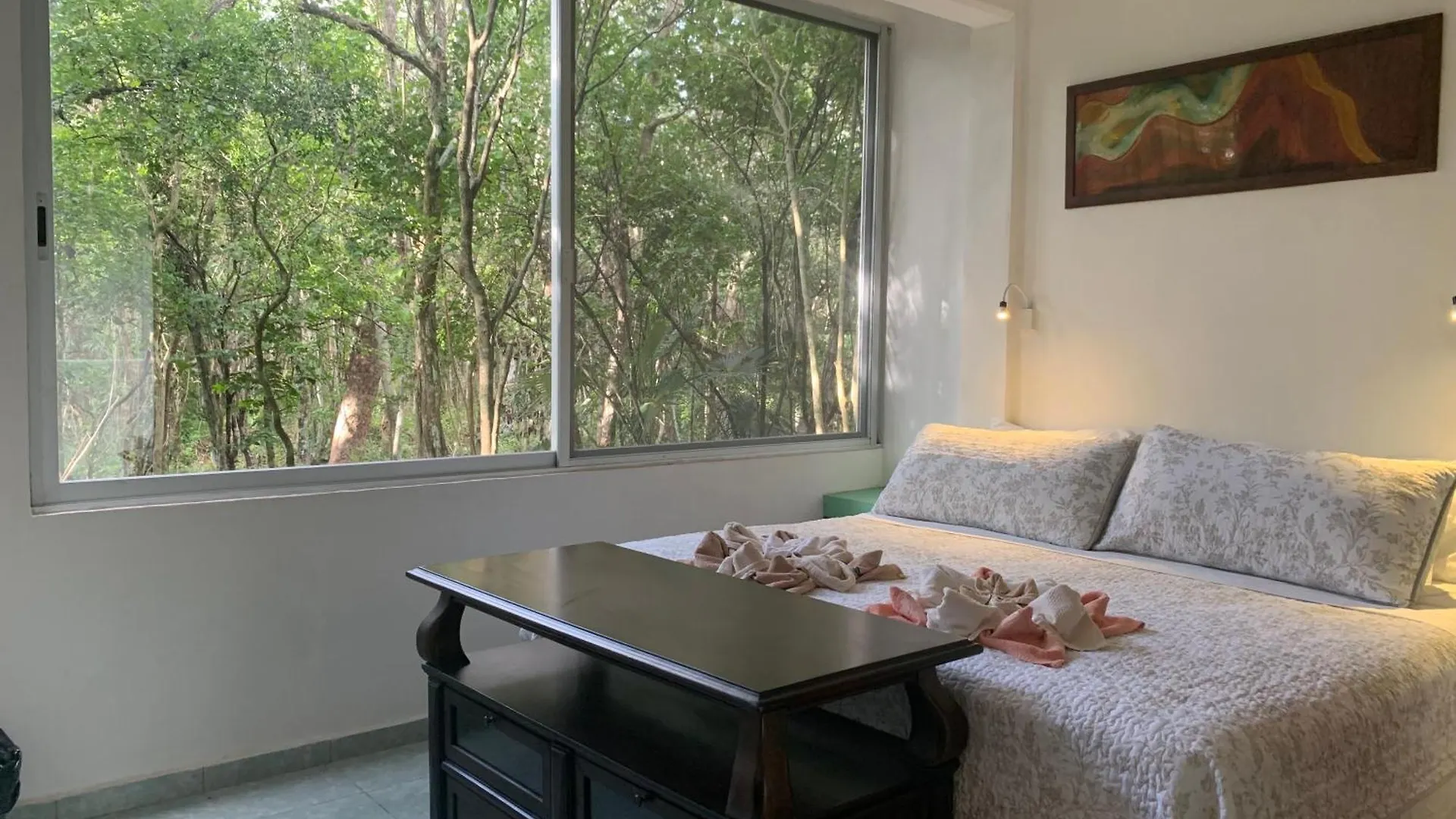 Studio With Swimming Pool At 12 M Height Over Jungle Chemuyil 0*,  Mexico