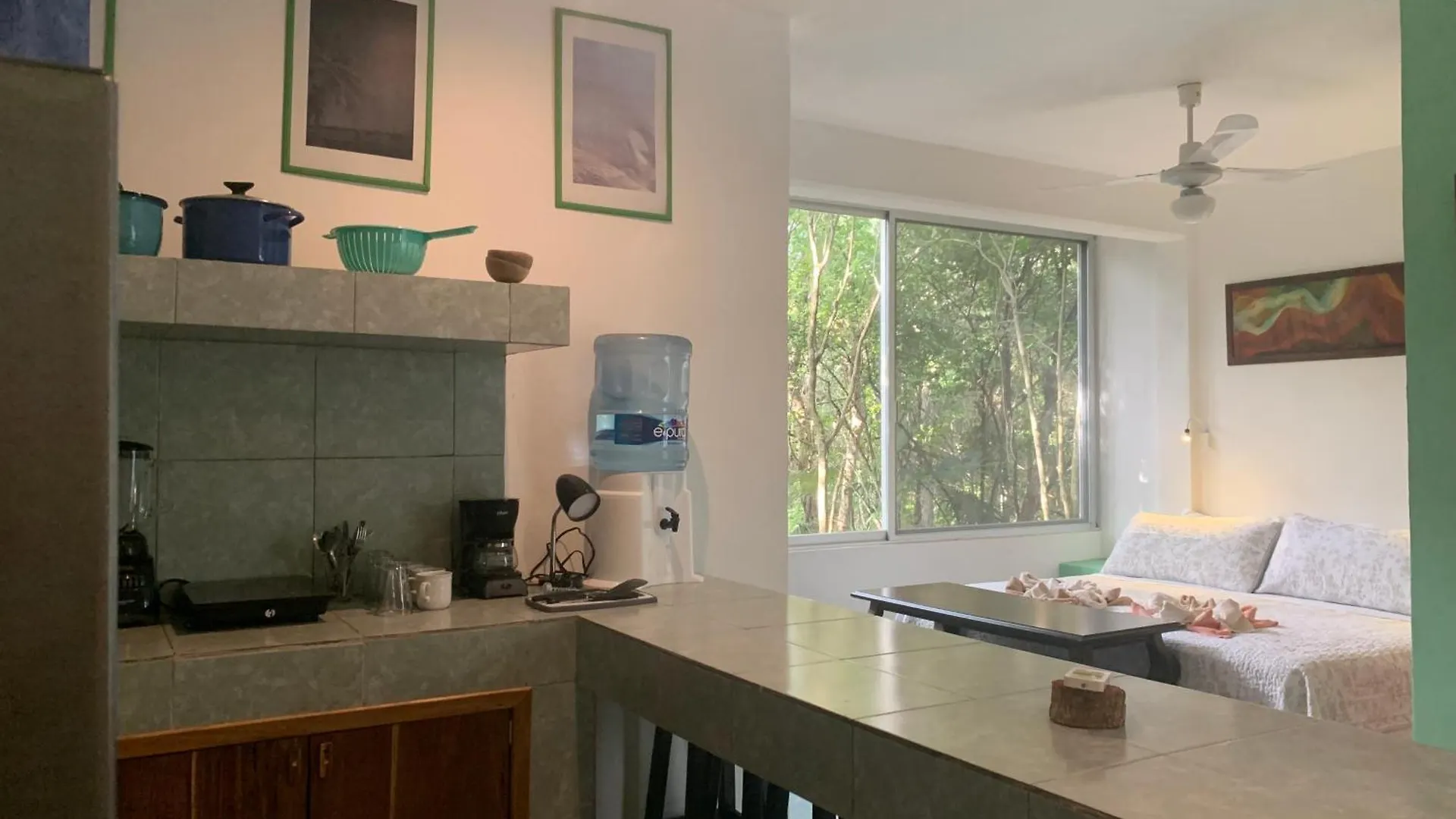 Studio With Swimming Pool At 12 M Height Over Jungle Chemuyil 0*,  Mexico
